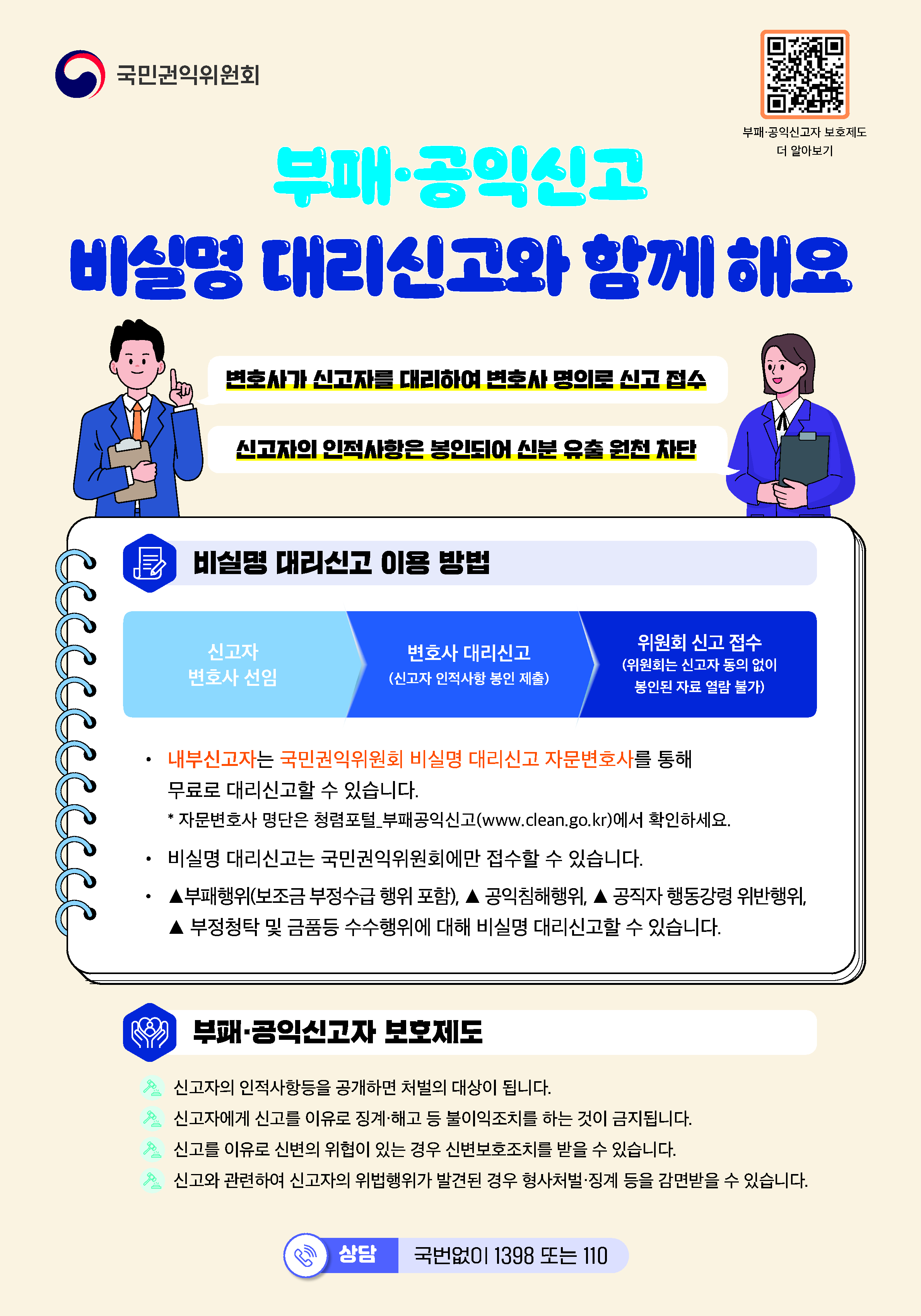 공익신고자 보호제도 홍보